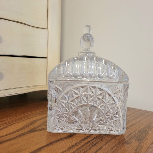 Vintage Crystal Bird Candy Dish - Hofbauer Collection - Picture 8 of 9